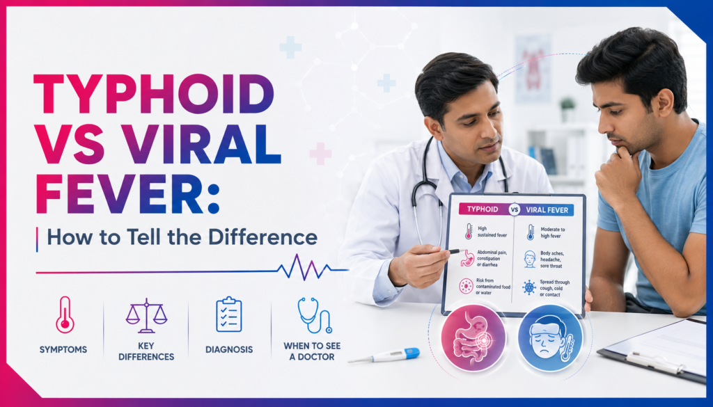 Typhoid vs Viral Fever: How to Tell the Difference 5 Typhoid vs Viral Fever Guide