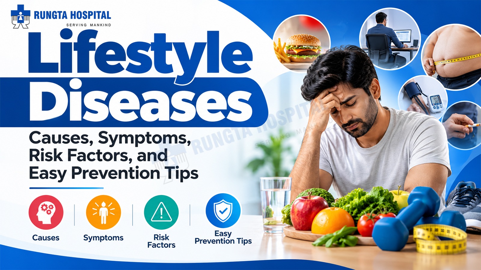 Lifestyle Diseases: Causes, Symptoms, Risk Factors
